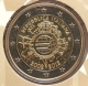 Italy 2 Euro Coin - 10 Years of Euro Cash 2012 - © eurocollection.co.uk