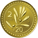 Italy 20 Euro Gold Coin - The re-edition of the Lira - 2 Lire 2022 - © IPZS