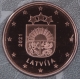 Latvia 5 Cent Coin 2021 - © eurocollection.co.uk
