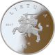 Lithuania 10 Euro Silver Coin - Lithuanian Nature - Lithuanian Hound and Žemaitukas 2017 - © Bank of Lithuania