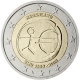 Netherlands 2 Euro Coin - 10 Years Euro - WWU - EMU 2009 - © European Central Bank