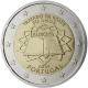 Portugal 2 Euro Coin - 50 Years Treaty of Rome 2007 - © European Central Bank