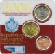 San Marino Euro Coinset Mini Coinset 2006 - © Zafira