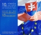 Slovakia Euro Coinset - 10 Years of Slovakian Membership in European Union 2014 - © Zafira