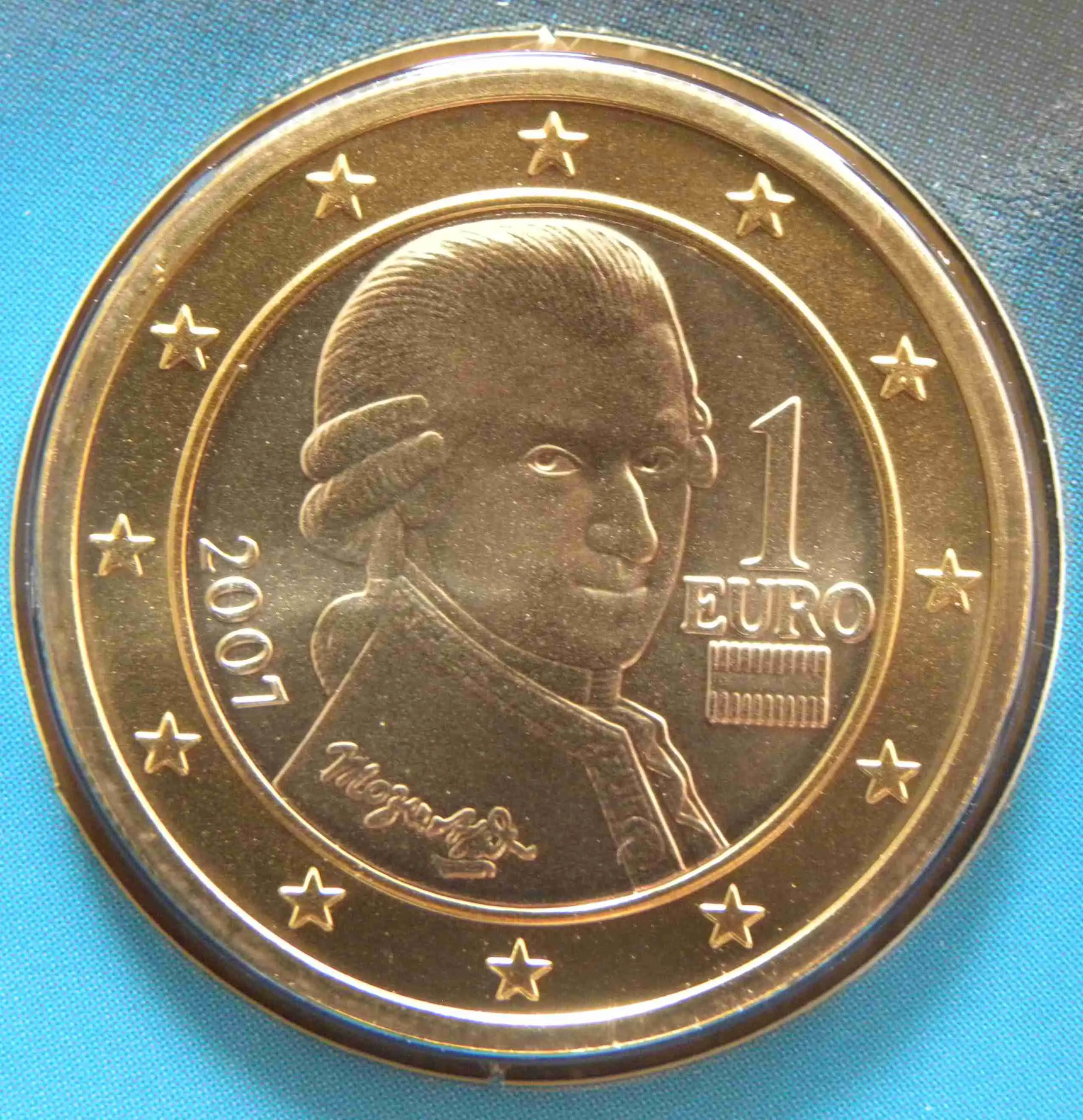 Austria 1 Euro Coin 2007  eurocoins.tv  The Online Eurocoins Catalogue