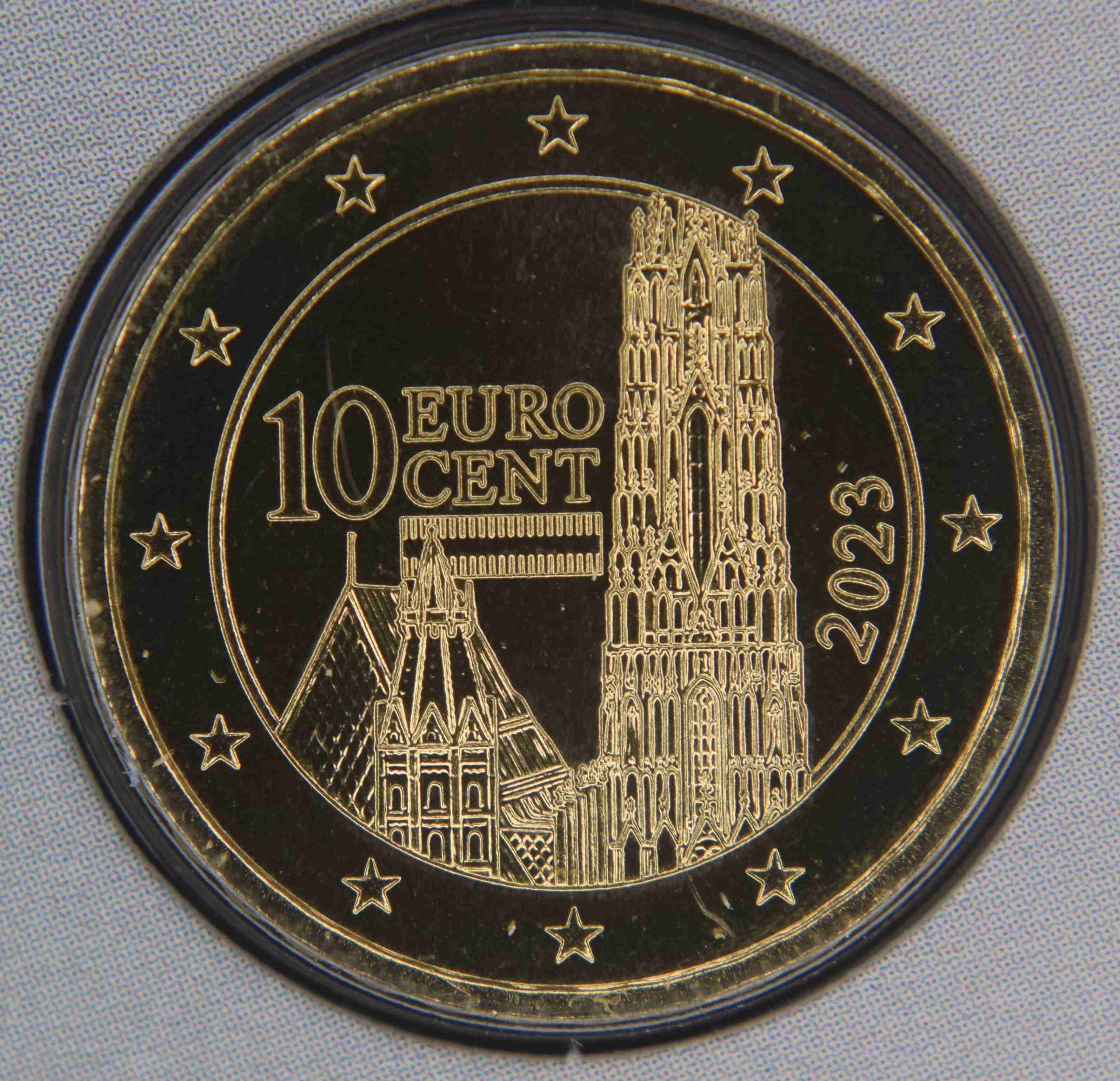 Austria 10 Cent Coin 2023 -  - The Online Eurocoins