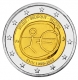 Belgium 2 Euro Coin - 10 Years Euro - 10 Years Monetary Union 2009 - © Michail