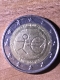 Belgium 2 Euro Coin - 10 Years Euro - 10 Years Monetary Union 2009 - © Homi6666