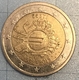Estonia 2 Euro Coin - 10 Years of Euro Cash 2012 - © muenzen2023