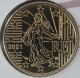 France 10 Cent Coin 2021 - © eurocollection.co.uk