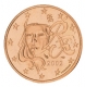 France 5 Cent Coin 2002 - © Michail