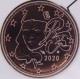 France 5 Cent Coin 2020 - © eurocollection.co.uk