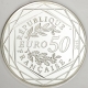 France 50 Euro Silver Coin - Values of the Republic - Asterix I - Peace - Banquet 2015 - © NumisCorner.com