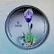 Greece 5 Euro Silver Coin - Environment - Endemic Flora of Greece - Iris Hellenica 2020 - © elpareuro