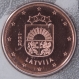 Latvia 1 Cent Coin 2021 - © eurocollection.co.uk