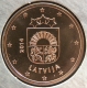 Latvia 5 Cent Coin 2014 - © eurocollection.co.uk