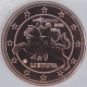 Lithuania 5 Cent Coin 2021 - © eurocollection.co.uk