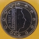 Luxembourg 1 Euro Coin 2021 - mintmark Servaas Bridge - © eurocollection.co.uk