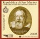 San Marino 2 Euro Coin - International Year of Physics - Galileo Galilei 2005 - © Zafira