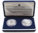 San Marino 5 + 10 Euro Silver Coins (silver Diptychon) Welcome Euro 2002 - © sammlercenter