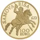 Slovakia 100 Euro Gold Coin - 1400th Anniversary of the Establishment of Samo’s Empire 2023 - © National Bank of Slovakia