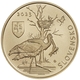 Slovakia 5 Euro Coin - Fauna and Flora in Slovakia - The Black Stork 2023 - © National Bank of Slovakia