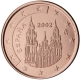 Spain 2 Cent Coin 2002 - © European Central Bank