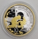 Vatican 10 Euro Silver Coin - 52nd World Day of Peace 2019 - Gold-Plated - © Kultgoalie