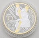 Vatican 10 Euro Silver Coin - The Twelve Apostles - Saint Andrew 2022 - Gold-Plated - © Kultgoalie