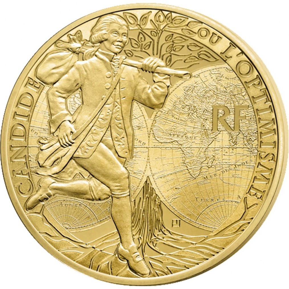 France 50 Euro Gold Coin - Legendary Characters from French Literature ...