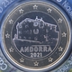 Andorra 1 Euro Coin 2021 - © eurocollection.co.uk