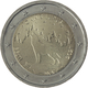 Estonia 2 Euro Coin - Estonian National Animal - Canis Lupus - The Wolf 2021 - © European Central Bank