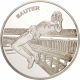 France 1 1/2 (1,50) Euro silver coin IX. Athletics World Championships in Paris - High Jump 2003 - © NumisCorner.com
