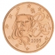 France 1 Cent Coin 2005 - © Michail