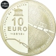 France 10 Euro Silver Coin - UNESCO World Heritage Site - Banks of the Seine - Louvre - Pont des Arts 2018 - © NumisCorner.com