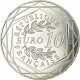 France 10 Euro Silver Coin - Values of the Republic - Asterix I - Equality - Dishes 2015 - © NumisCorner.com