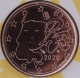 France 2 Cent Coin 2020 - © eurocollection.co.uk