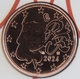 France 2 Cent Coin 2024 - © eurocollection.co.uk