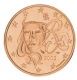 France 5 Cent Coin 2003 - © Michail