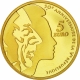 France 5 Euro gold coin 50 years Fifth Republic - Sower 2008 - © NumisCorner.com