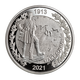Greece 10 Euro Silver Coin - 200 Years After the Greek Revolution - Pavlos Melas - The Integration of Macedonia and the Northern and Eastern Aegean Islands 1913 - 2021 - © Bank of Greece