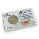Greece 2 Euro Coin - 150th Anniversary of the Birth of Penelope Delta 2024 - Coincard - © Bank of Greece