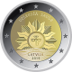 Latvia 2 Euro Coin - The Rising Sun 2019 - Coincard - © Michail