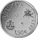Lithuania 1.50 Euro Coin - Sea Festival 2021 - © Bank of Lithuania