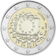 Lithuania 2 Euro Coin - 30 Years of the EU Flag 2015 Coincard - © Bank of Lithuania
