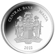 Malta 3 Euro Coin - Caravaggio - St Jerome 2022 - Relief - © Central Bank of Malta