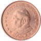 Vatican 1 Cent Coin 2002 - © European Central Bank