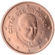 Vatican 1 Cent Coin 2013 - © European Central Bank