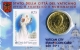 Vatican Euro Coins Stamp+Coincard Pontificate of Benedikt XVI. - No. 1 - 2011 - © Zafira